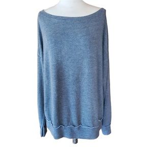 Sundry‎ Gray, Boatneck Sweater